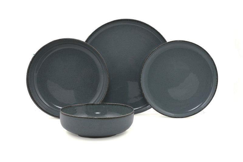 Set Vesela 16 Piese, Asi Home Mod16, Portelan, Turcoaz