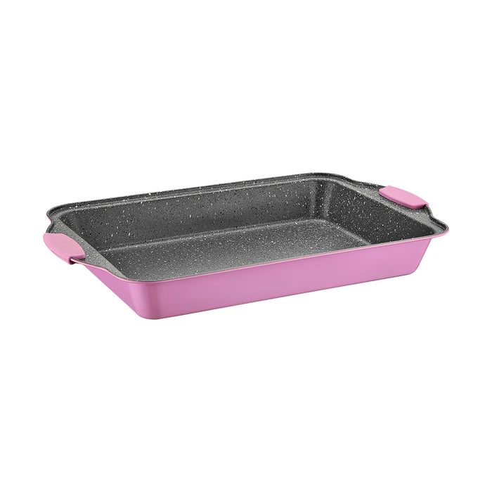 Tava cuptor Dariole Roz, Granit, Granit Pink