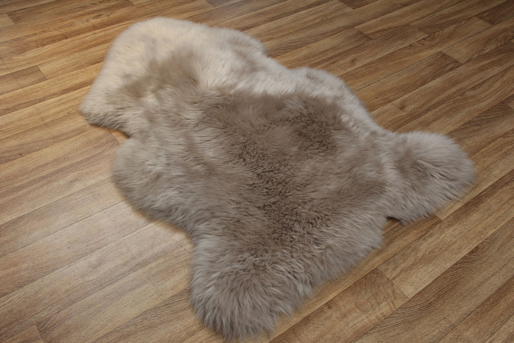 Covor Asi Home Genuine Lambskin, 75 x 105cm, Blana naturala, Camel