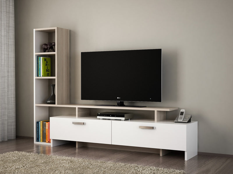 Comodă TV Asi Home Nord - Alb, Cordoba