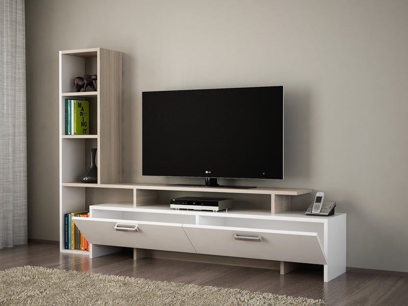 Comodă TV Asi Home Nord - Alb, Cordoba
