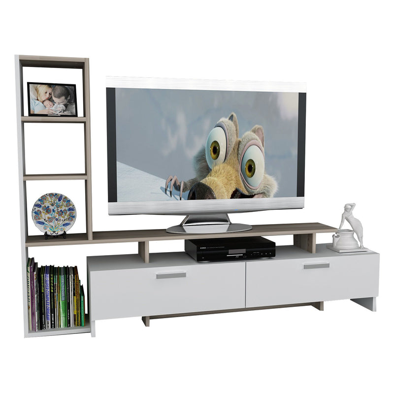 Comodă TV Asi Home Nord - Alb, Cordoba
