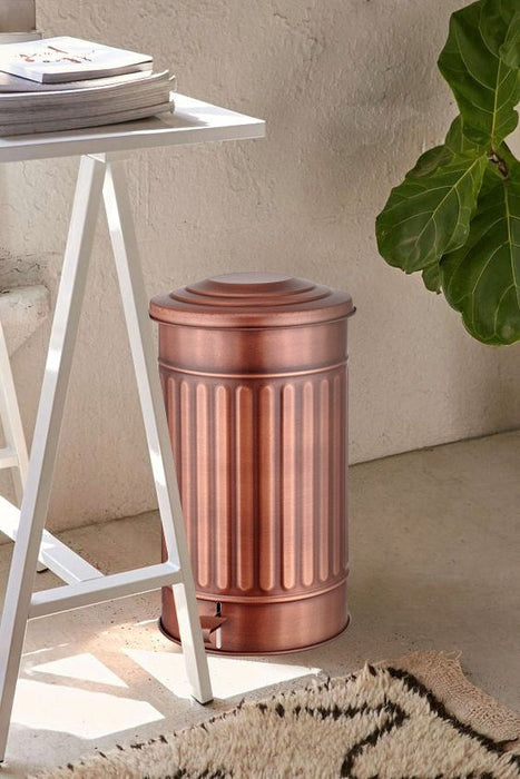 Cos de gunoi, Asi Home Copper Bin, Cupru - AsiHome