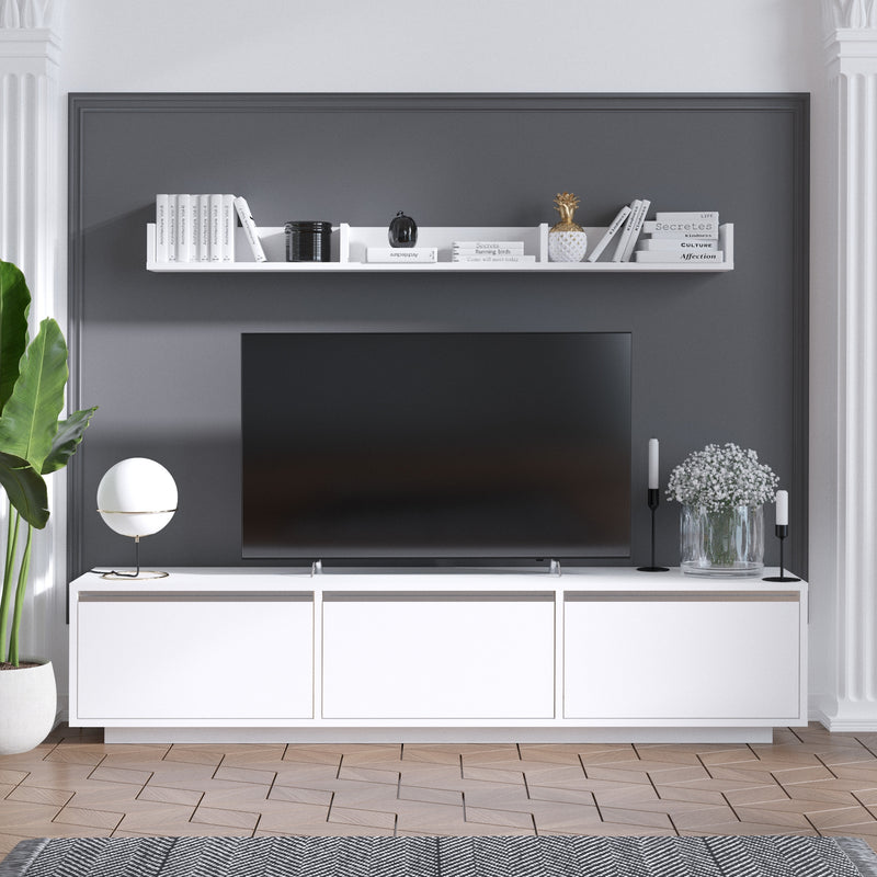 Comodă TV Asi Home Praga - Alba