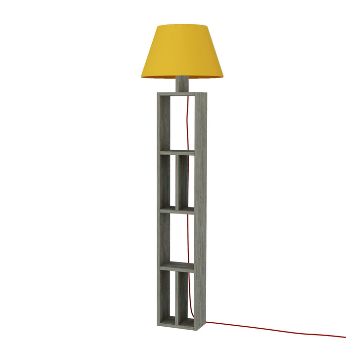 Lampadar Asi Home Giorno - galben, neagru