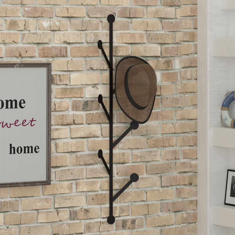 Cuier Asi Home Ponpon, Negru