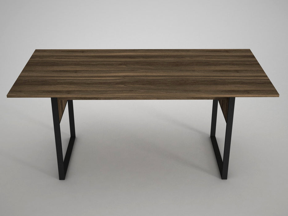 Masa Asi Home Lost - Walnut, Nuc, 180 x77 x91cm