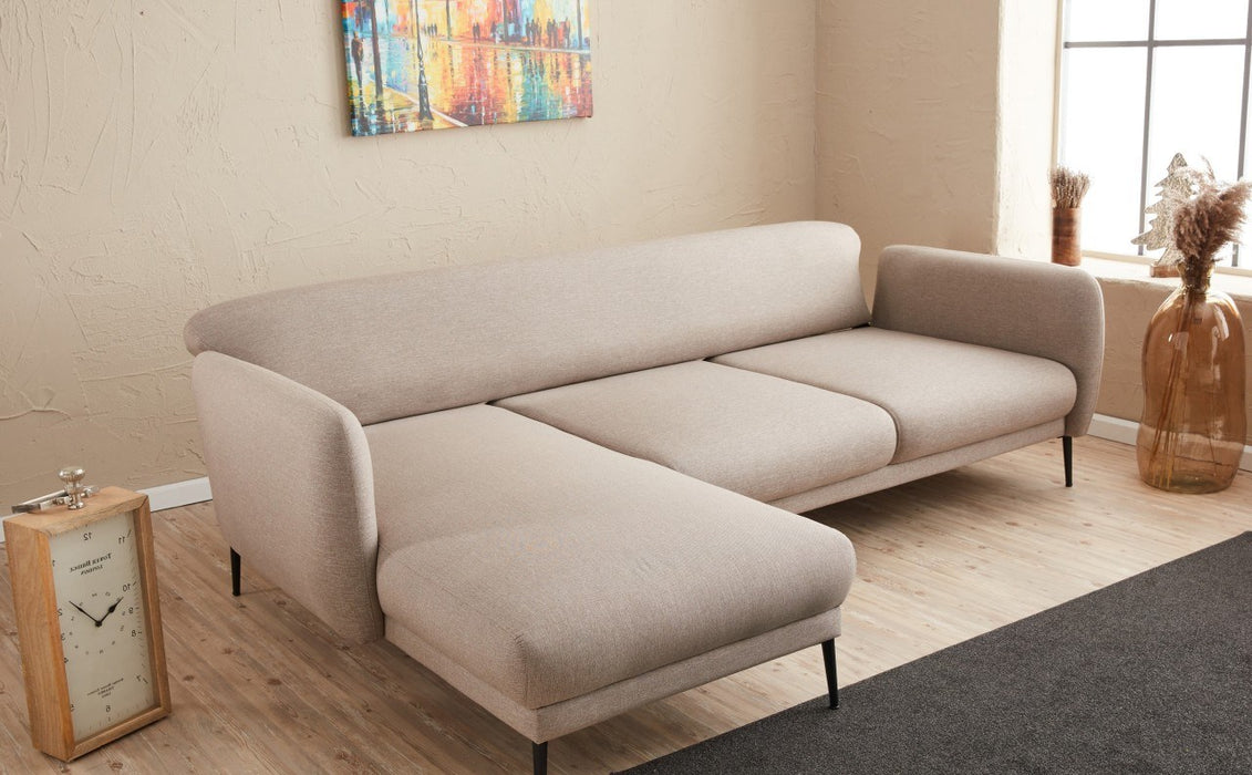 Coltar Extensibil Asi Home Venus L, Crem, 265X80X163cm