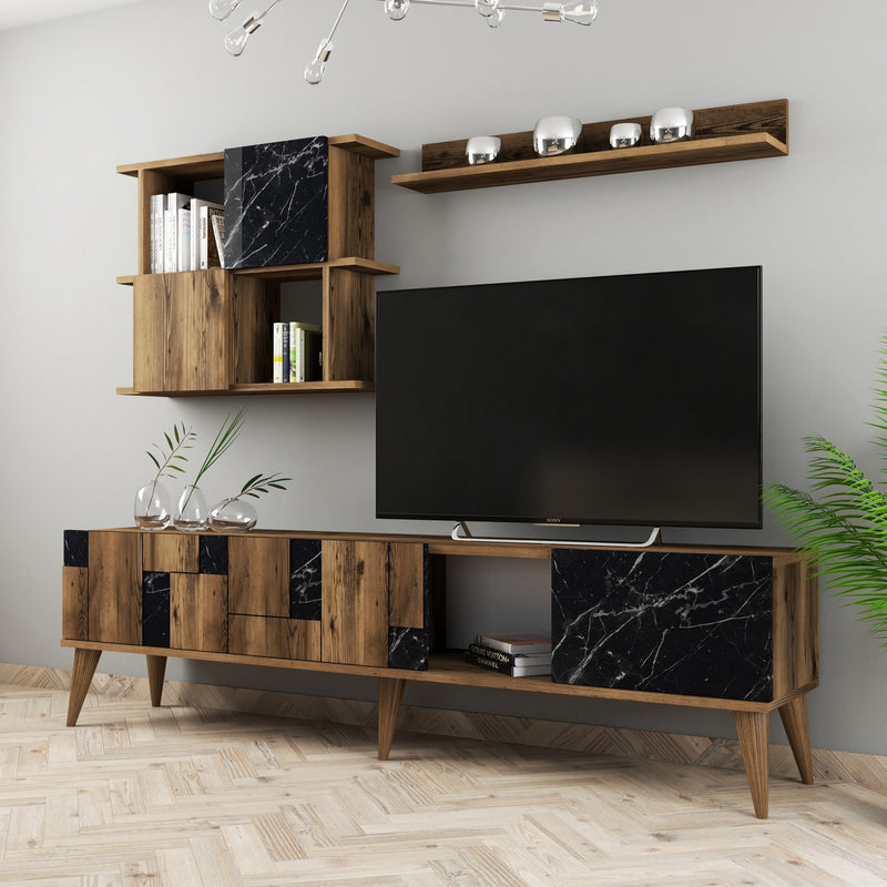 Comodă TV Asi Home Madrid - Negru