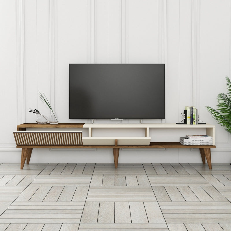 Comoda TV Asi Home Milan, 180 cm x 40 cm x 35 cm, Nuc,
Crem