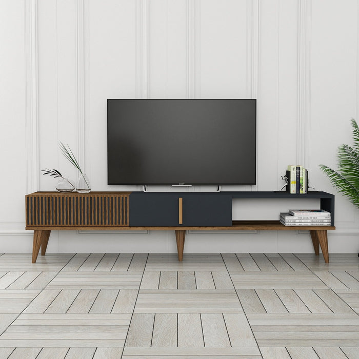 Comoda TV Asi Home Milan, 180 cm x 40 cm x 35 cm, Nuc,
Antracit