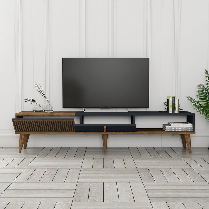 Comoda TV Asi Home Milan, 180 cm x 40 cm x 35 cm, Nuc,
Antracit