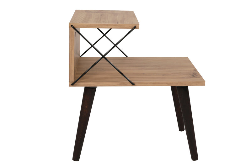 Noptiera Asi Home Cross - Pine, Pin, 50 x55 x40cm