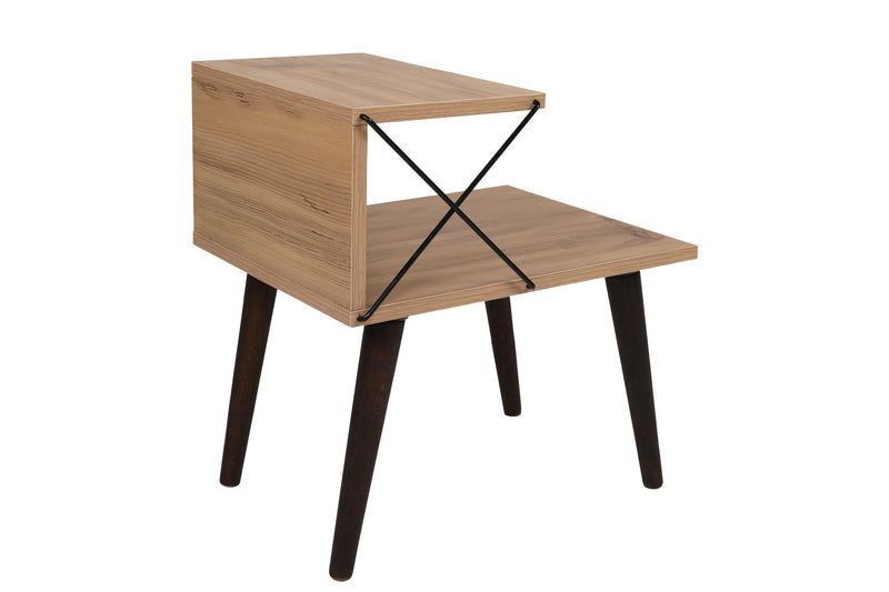 Noptiera Asi Home Cross - Pine, Pin, 50 x55 x40cm