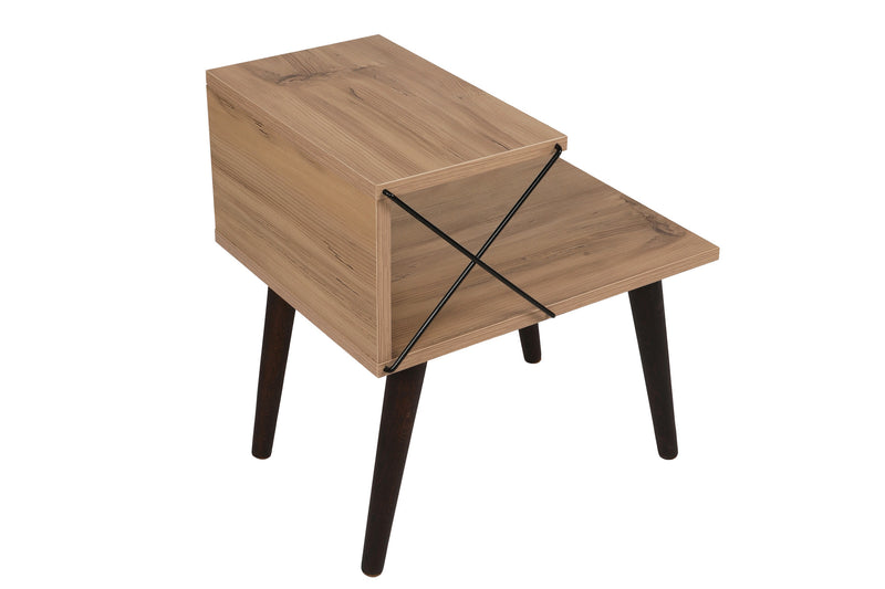Noptiera Asi Home Cross - Pine, Pin, 50 x55 x40cm