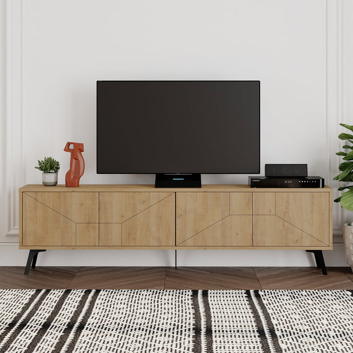 Comoda TV Asi Home Dune - Oak, Stejar, 180 x50 x30 cm