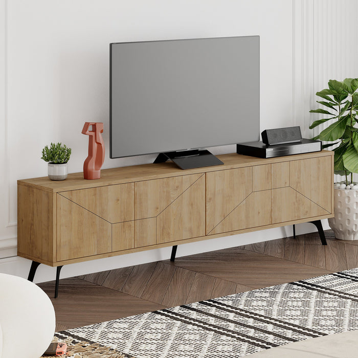 Comoda TV Asi Home Dune - Oak, Stejar, 180 x50 x30 cm