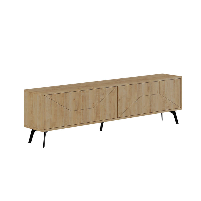 Comoda TV Asi Home Dune - Oak, Stejar, 180 x50 x30 cm