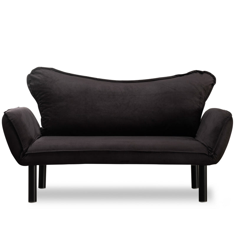 Canapea extensibila 2 locuri Chatto  Black