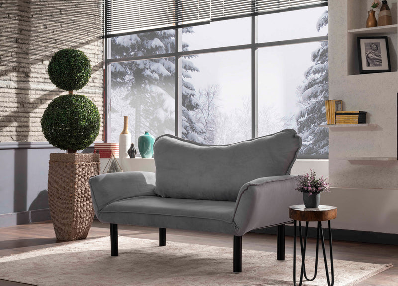 Canapea extensibila 2 locuri Chatto  Grey