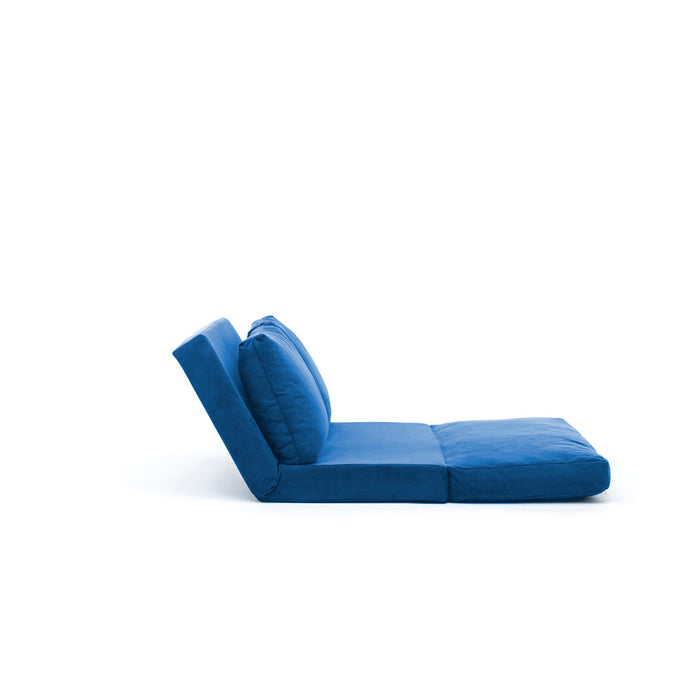 Canapea Extensibila 2 Locuri Asi Home Taida - Blue, 120  | 120 X62  | 13 X68  | 185 cm