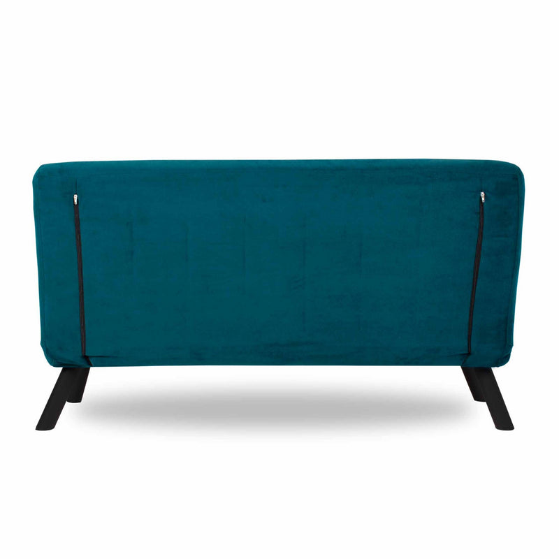 Canapea extensibila 2 locuri Sando Petrol Green