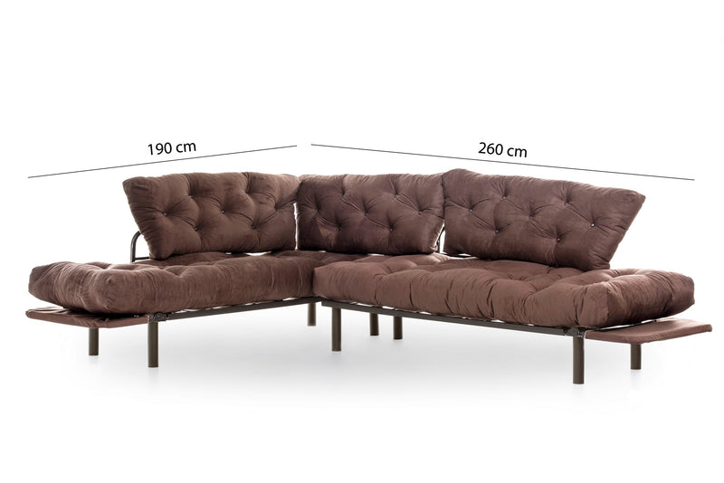 Coltar Extensibil Asi Home Nitta, Maro, 260X85X70cm