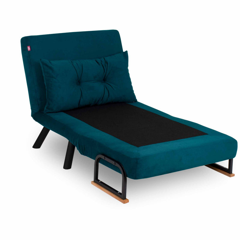 Canapea Extensibila Single Asi Home Sando, Petrol Green