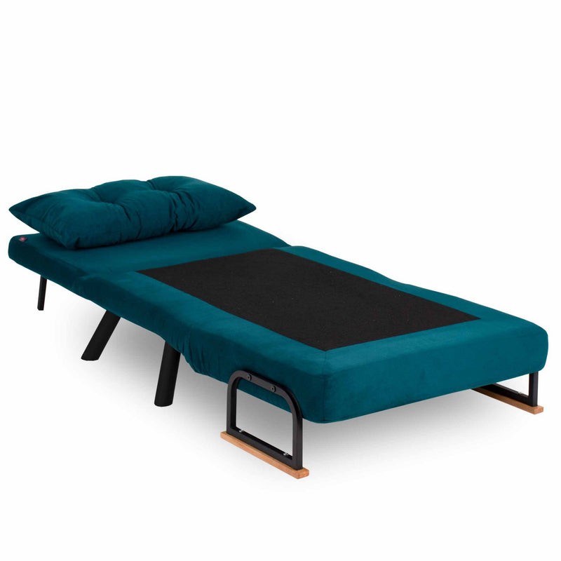 Canapea Extensibila Single Asi Home Sando, Petrol Green
