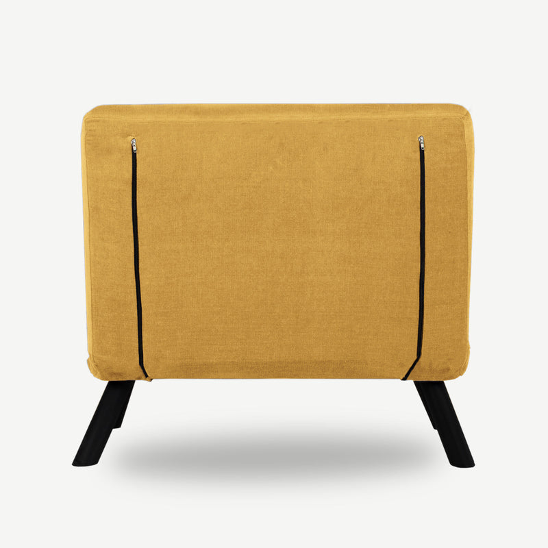 Canapea Extensibila Single Asi Home Sando, Mustard