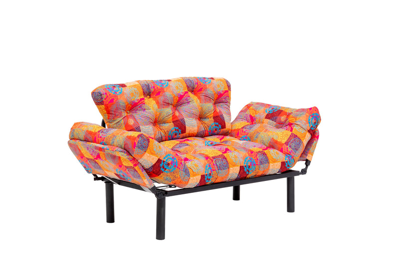 Canapea extensibila 2 locuri Nitta  Multicolor