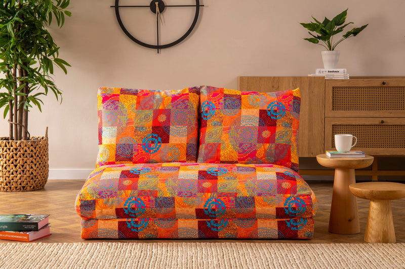 Canapea extensibila 2 locuri Taida  Multicolor