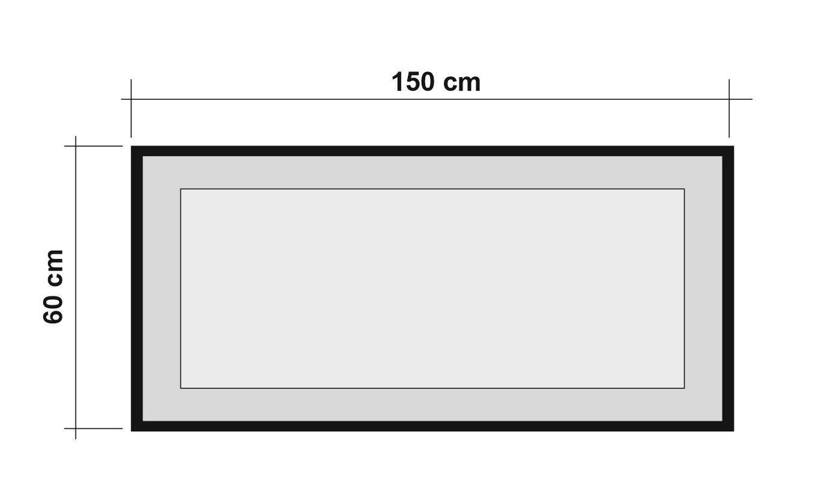 Oglinda decorativa din lemn Asi Home Quantum İdea 150