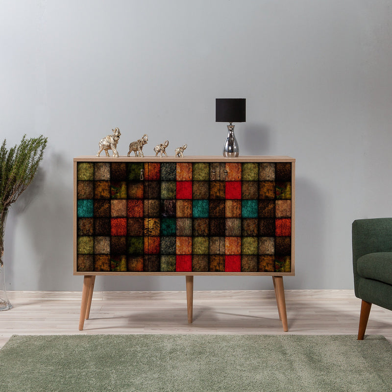 Consolă Asi Home Mega-723 - Nuc, Color