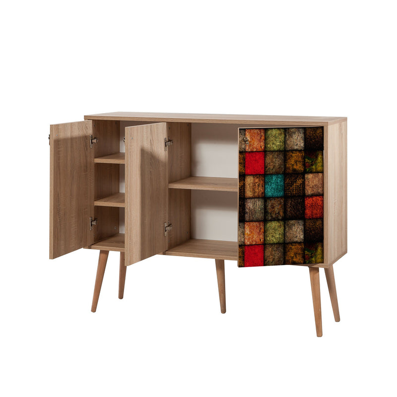 Consolă Asi Home Mega-723 - Nuc, Color