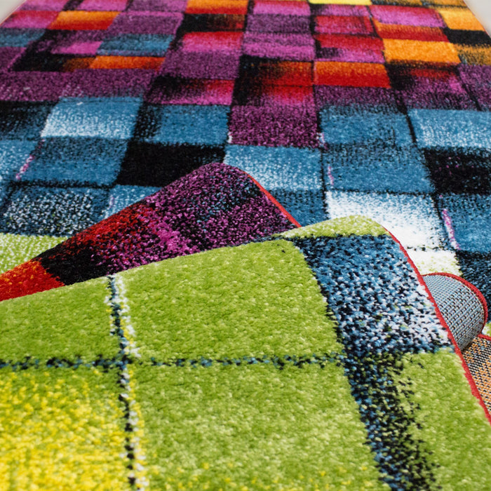 Covor Hol Asi Home Colors, 120 x 300cm, Polipropilena, Multicolor