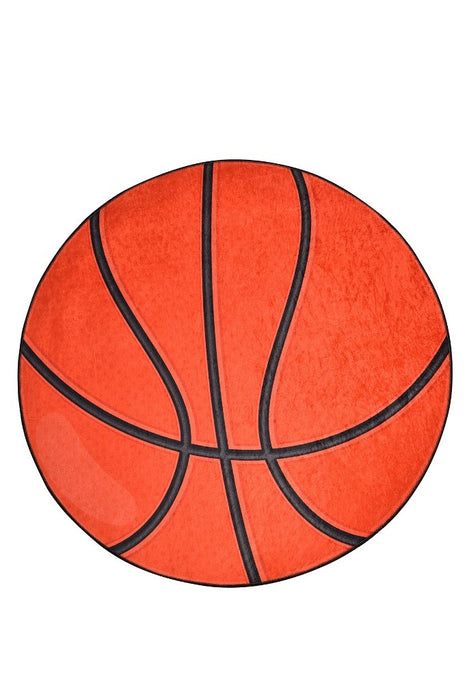 Covor Camera Copii Asi Home Basketball  , 140cm, Catifea| Poliester, Multicolor