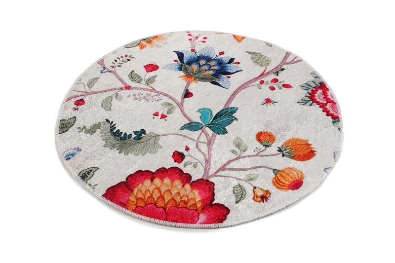 Covor Asi Home Arya  , 100cm, Catifea| Poliester, Multicolor