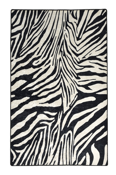 Covor Asi Home Zebra  , 160 x 230cm, Catifea| Poliester, Multicolor
