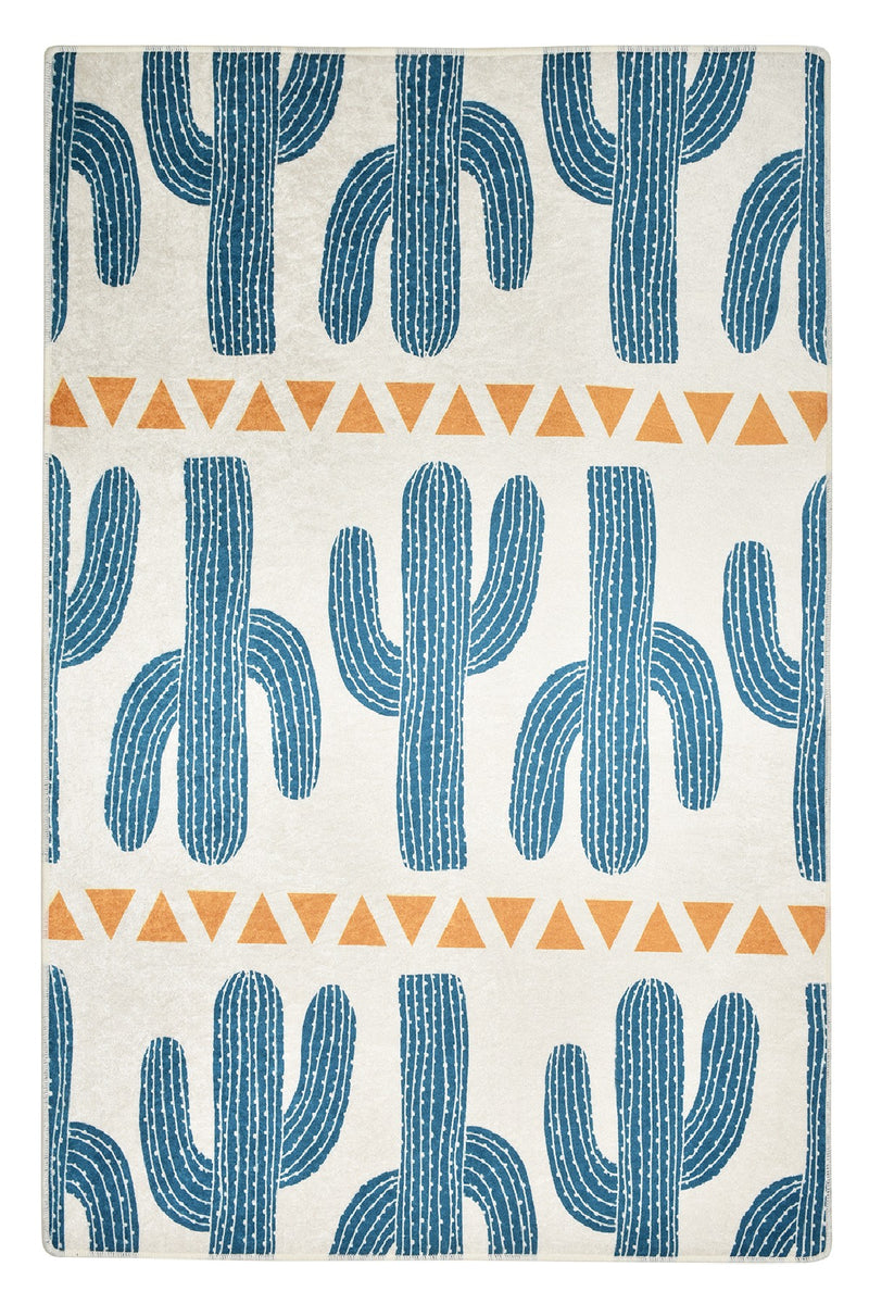 Covor Asi Home Cactus Time, 120 x 180cm, Catifea| Poliester, Multicolor