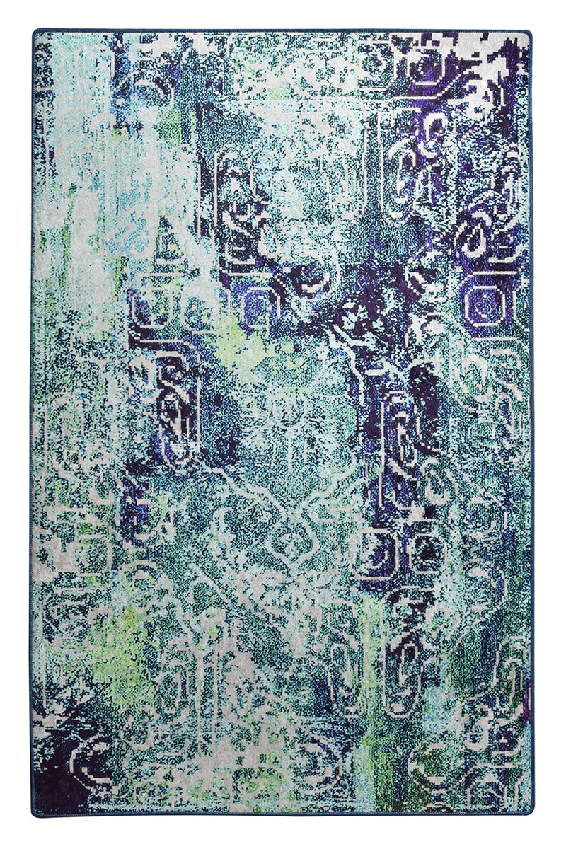 Covor Asi Home Harmony - Blue , 160 x 230cm, Catifea| Poliester, Albastru