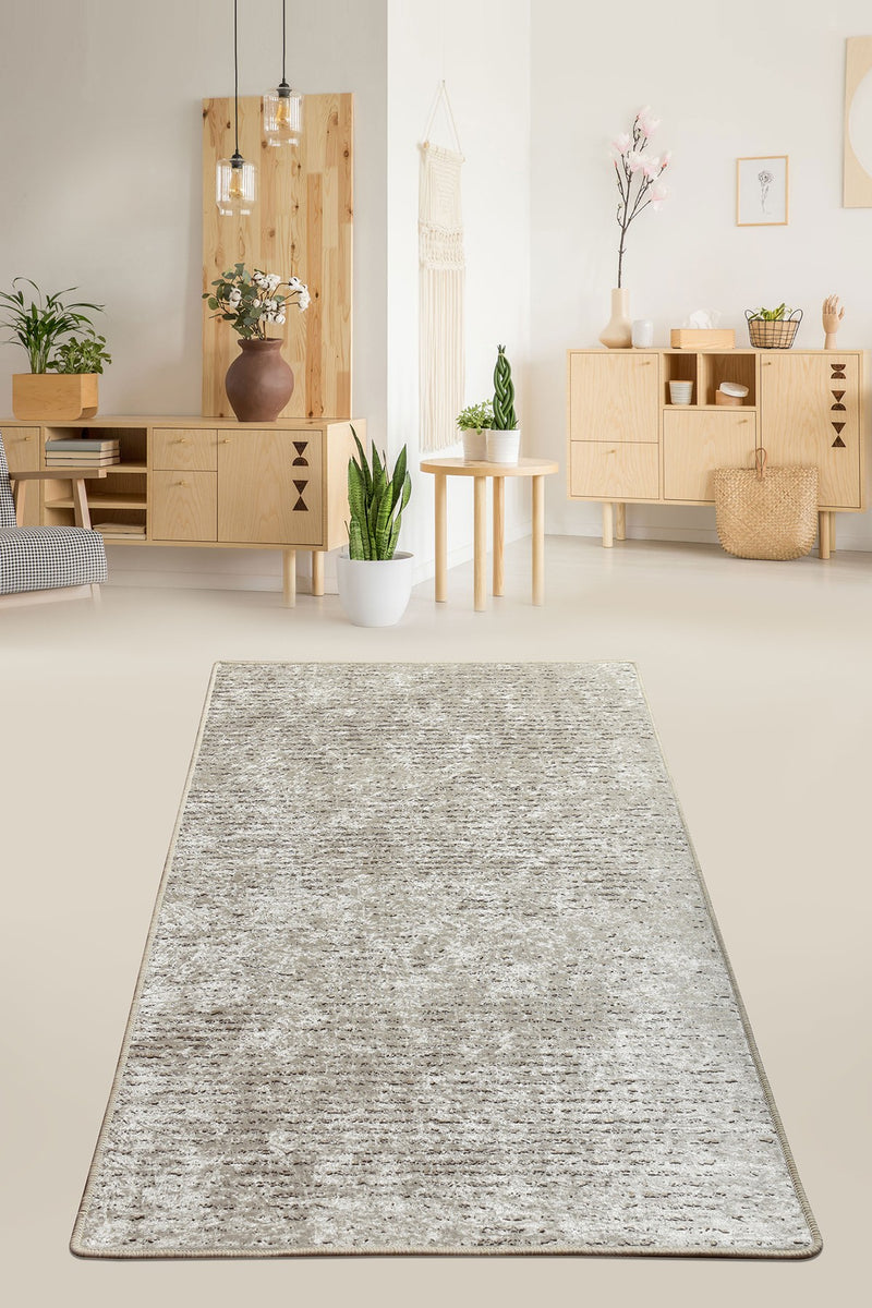 Covor Hol Asi Home Suolo, 60 x 140cm, Catifea| Poliester, Bej