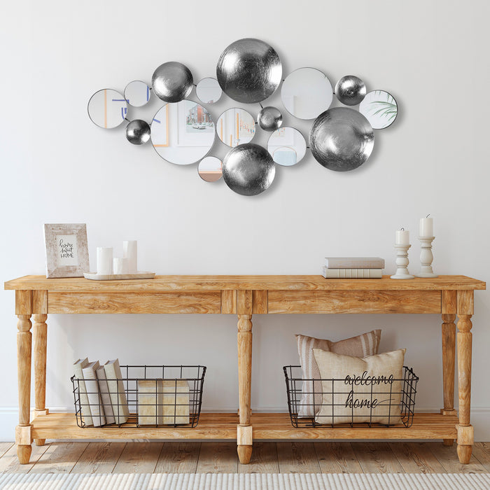 Decoratiune de Perete din Metal  Asi Home Infinity - 3, 116 cm x 60 cm