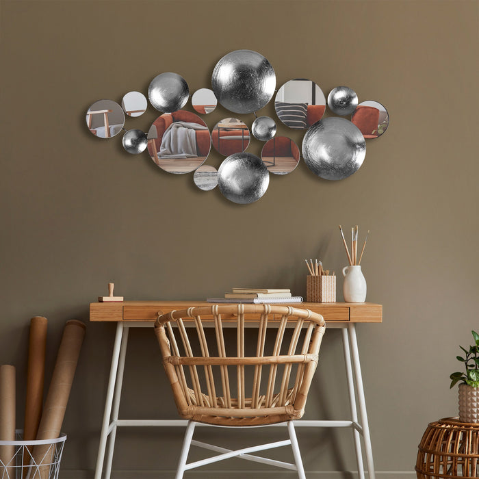 Decoratiune de Perete din Metal  Asi Home Infinity - 3, 116 cm x 60 cm