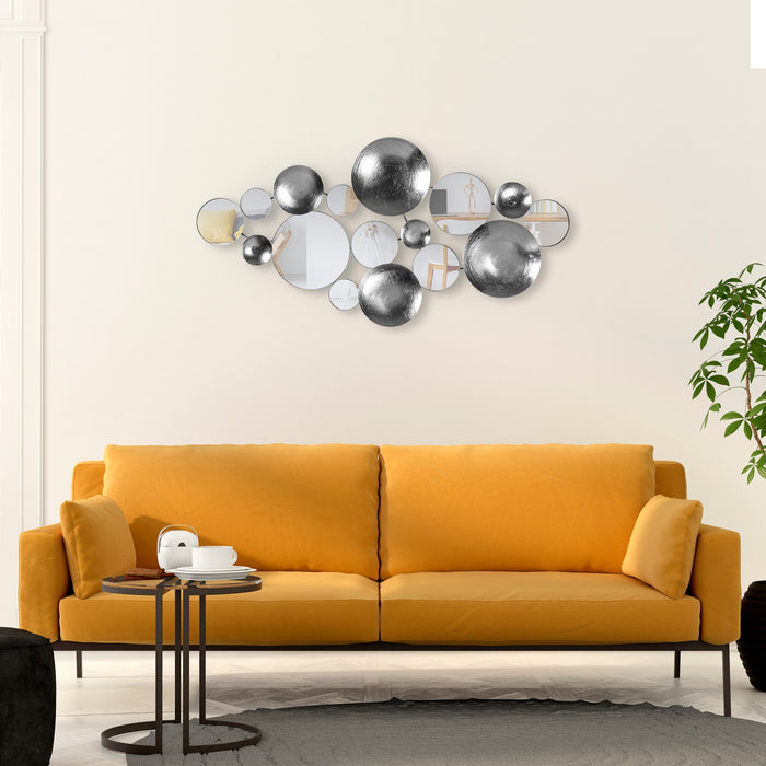 Decoratiune de Perete din Metal  Asi Home Infinity - 3, 116 cm x 60 cm