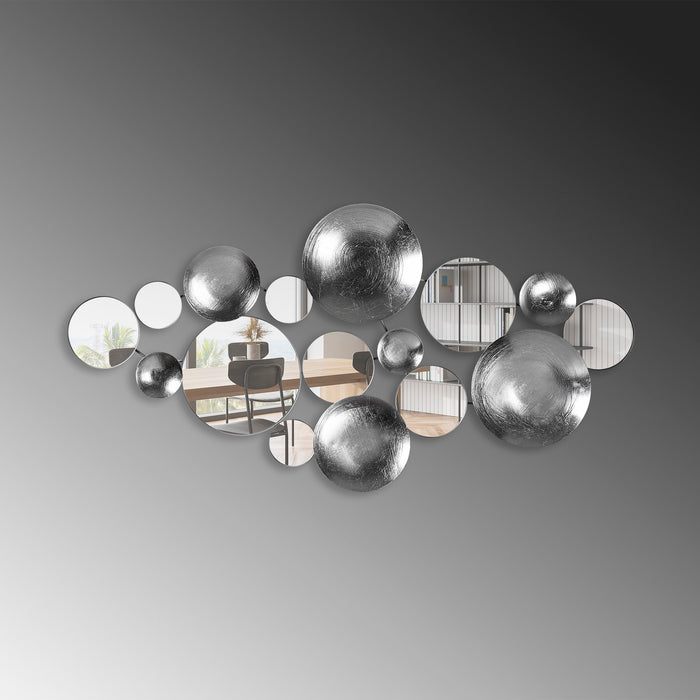 Decoratiune de Perete din Metal  Asi Home Infinity - 3, 116 cm x 60 cm