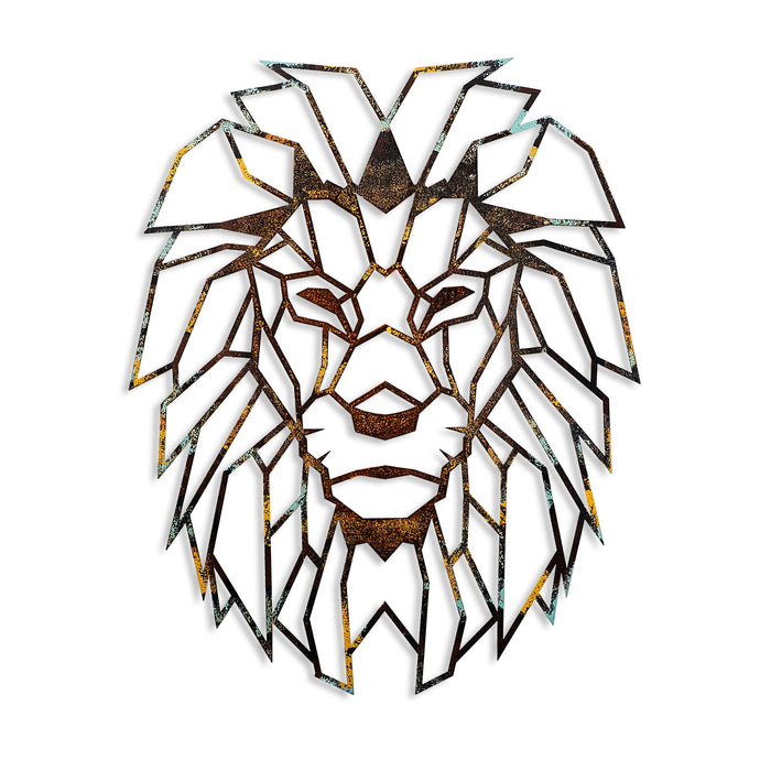 Decoratiune de Perete din Metal  Asi Home Lion - 3, 40 cm x 50 cm