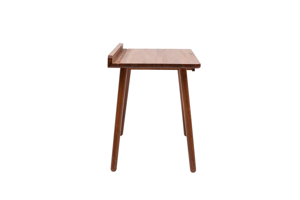 Birou Asi Home Novak - Dark Walnut, Nuc Inchis, 110 x73 x60 cm