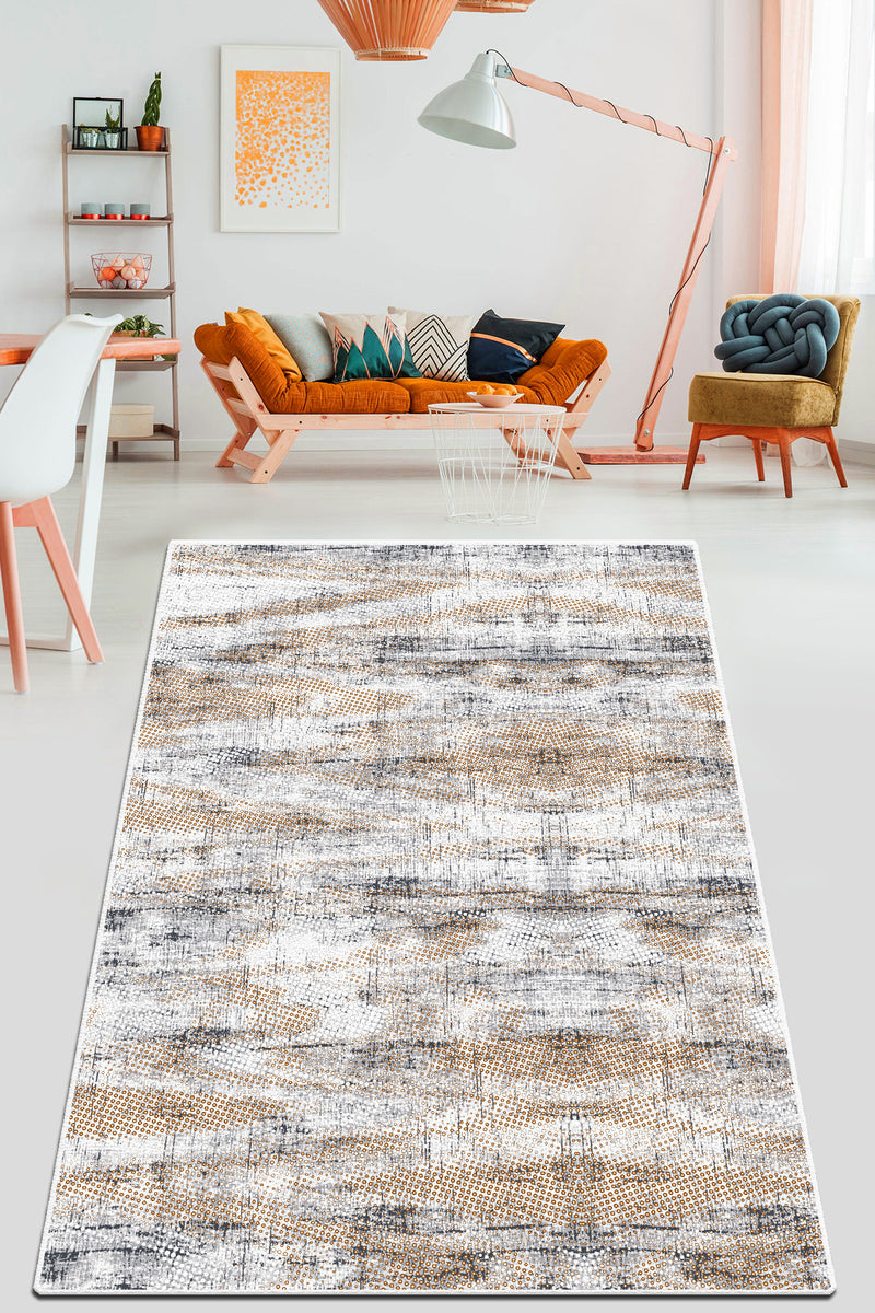 Covor Hol Asi Home Incierto, 80 x 100cm, Bumbac | Poliester, Multicolor