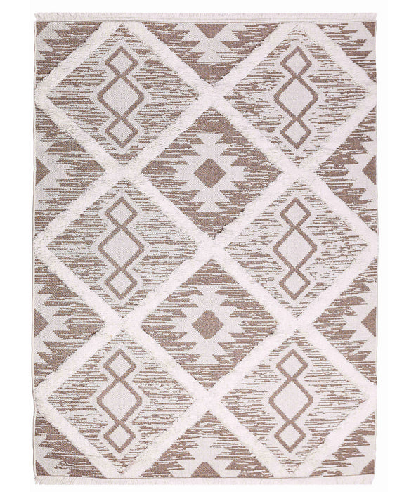 Covor Asi Home Woven, 125 x 180cm, Bumbac, Crem